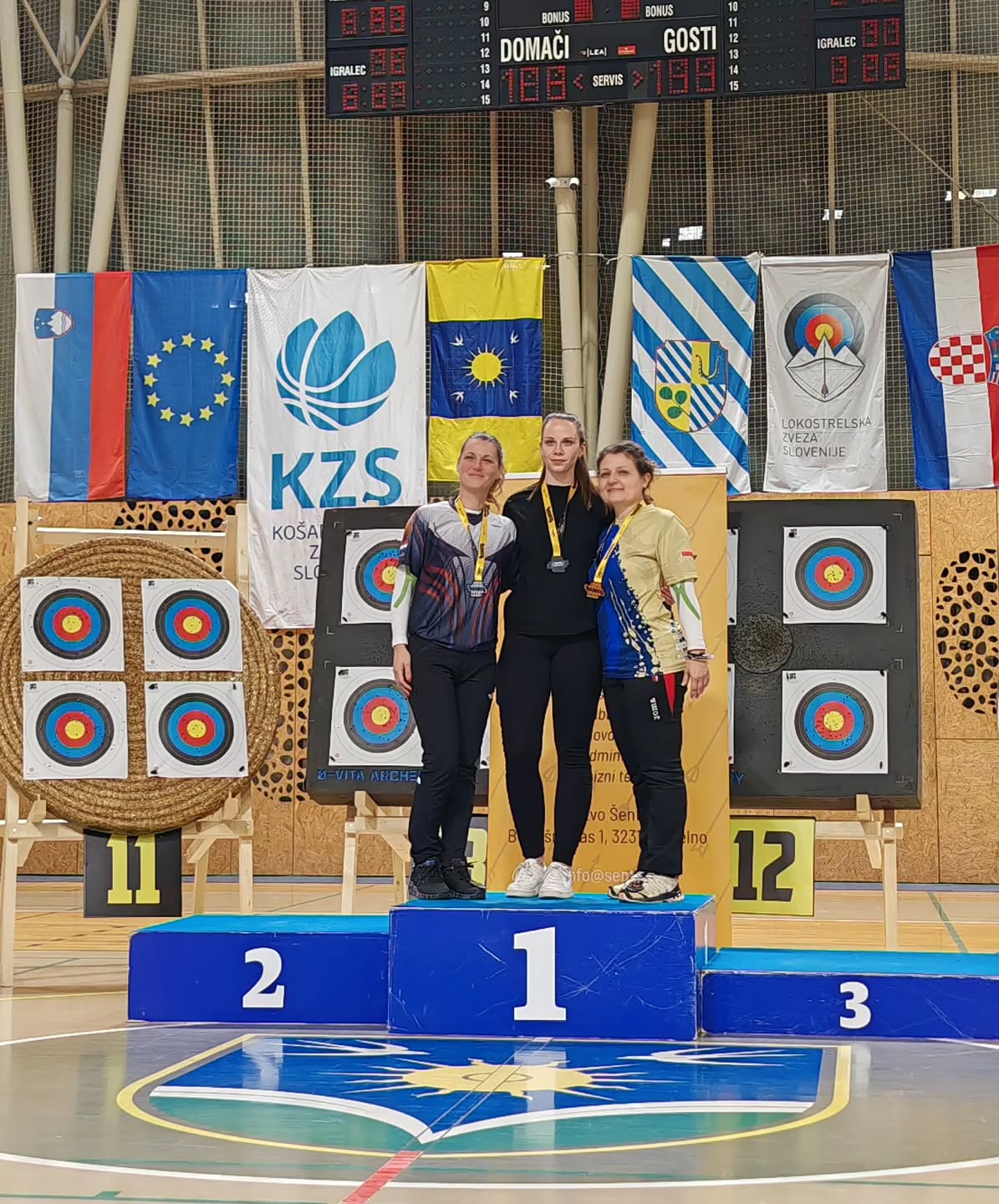 Dvoranska tekma 18+25m v Podčetrtku 2025